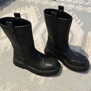 ASOS moto boots
